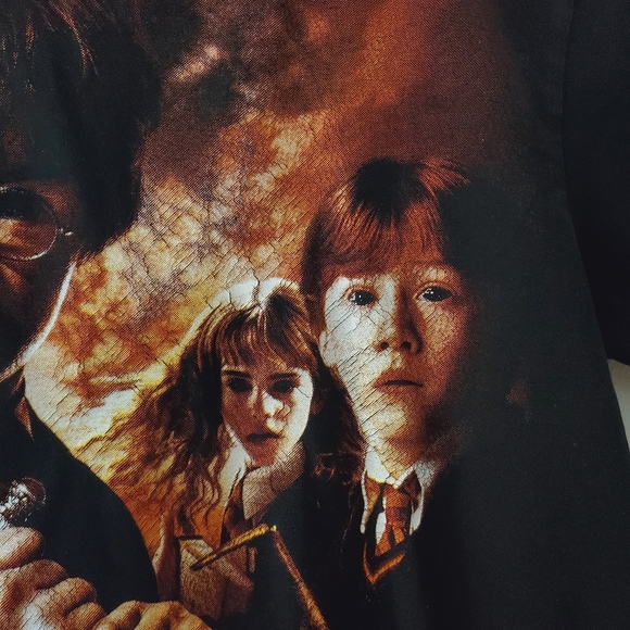 Vintage Y2K - Harry Potter and the Chamber of Secrets graphic tee (with Dobby!) - Picture 3 of 7